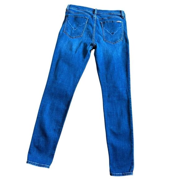 Revolve Hudson Jeans Natalie Super Ankle Skinny size 30 Medium dark Wash - Picture 9 of 11